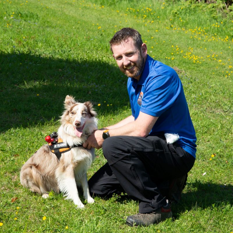 Neil and Willow dog training